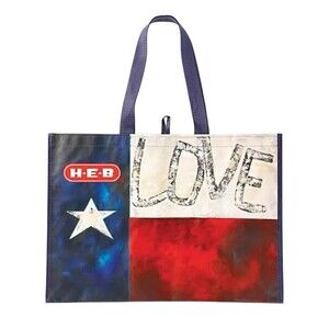 H-E-B Love TEXAS Reusable Shopping Bag Extra Large